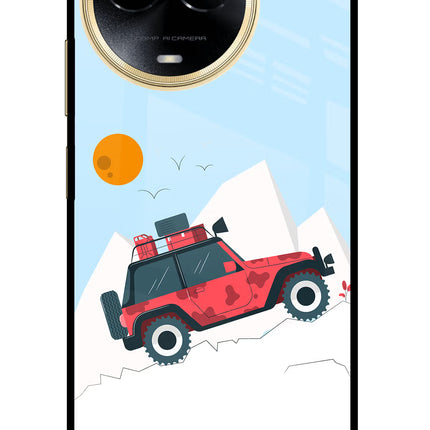 Mountain Trail Beast Realme 11 5G/11X 5G/C67 Glass Case