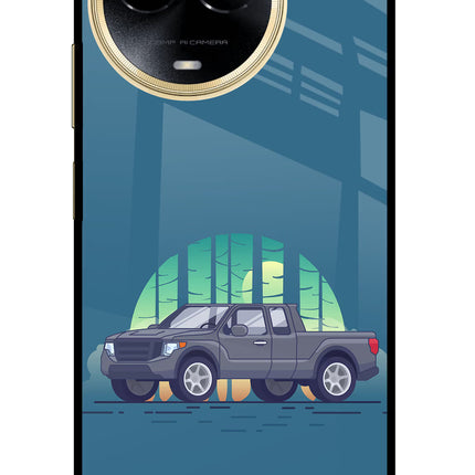 Retro Garage Vibe Realme 11 5G/11X 5G/C67 Glass Case