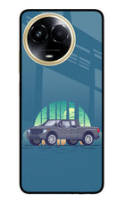 Retro Garage Vibe Realme 11 5G/11X 5G/C67 Glass Case