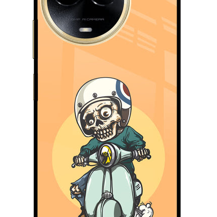 Undead Biker Realme 11 5G/11X 5G/C67 Glass Case