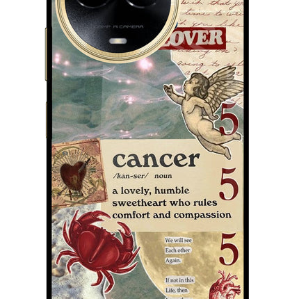Cancer Zodiac Realme 11 5G/11X 5G/C67 Glass Case
