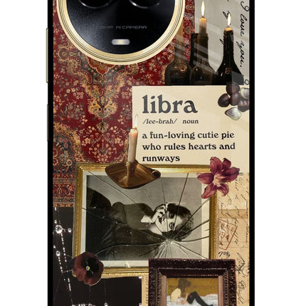Libra Zodiac Realme 11 5G/11X 5G/C67 Glass Case
