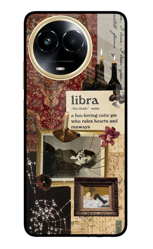 Libra Zodiac Realme 11 5G/11X 5G/C67 Glass Case