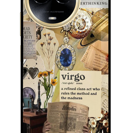 Virgo Zodiac Realme 11 5G/11X 5G/C67 Glass Case
