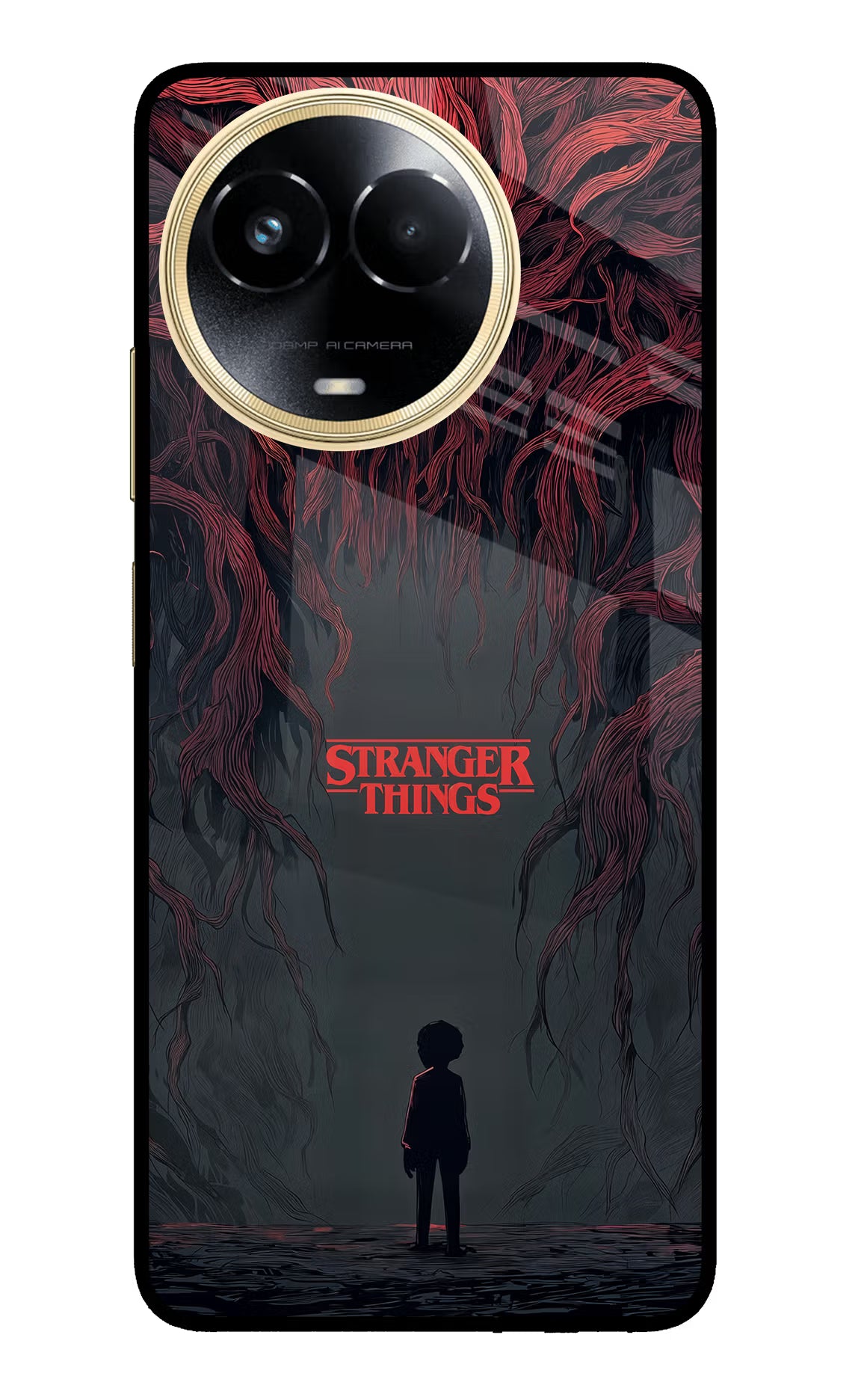 Ordinary Things Dark Side Realme 11 5G/11X 5G/C67 Glass Case Back Cover by Casekaro