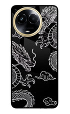Twin Dragons Realme 11 5G/11X 5G/C67 Glass Case