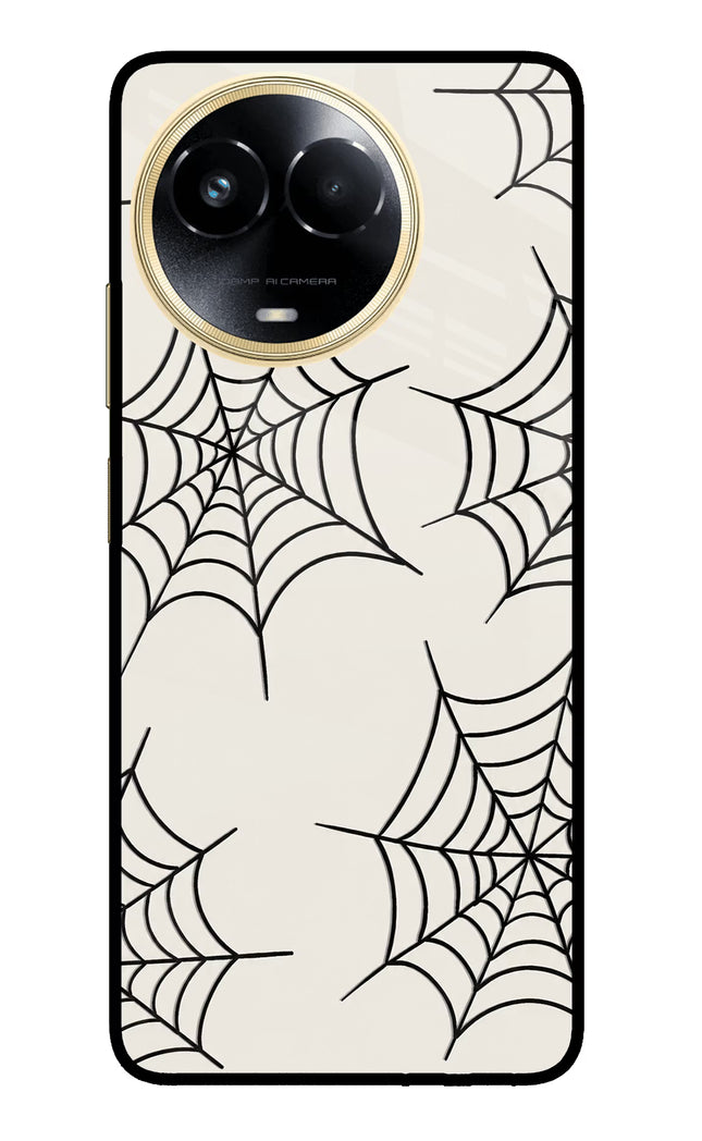 Spider Web Realme 11 5G/11X 5G/C67 Glass Case