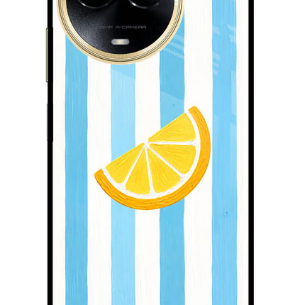 Summer Lemon Realme 11 5G/11X 5G/C67 Glass Case