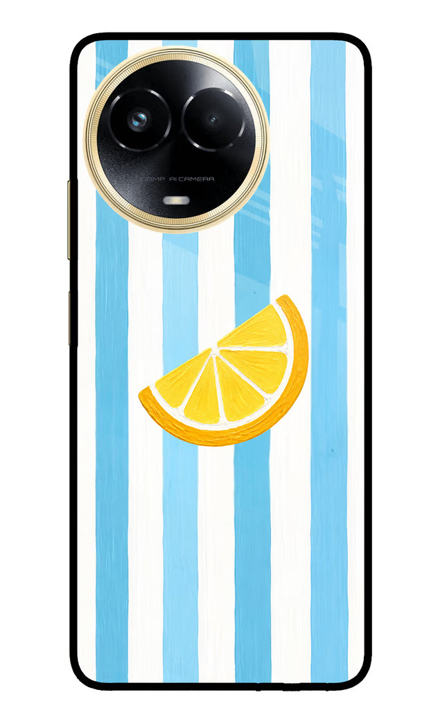 Summer Lemon Realme 11 5G/11X 5G/C67 Glass Case