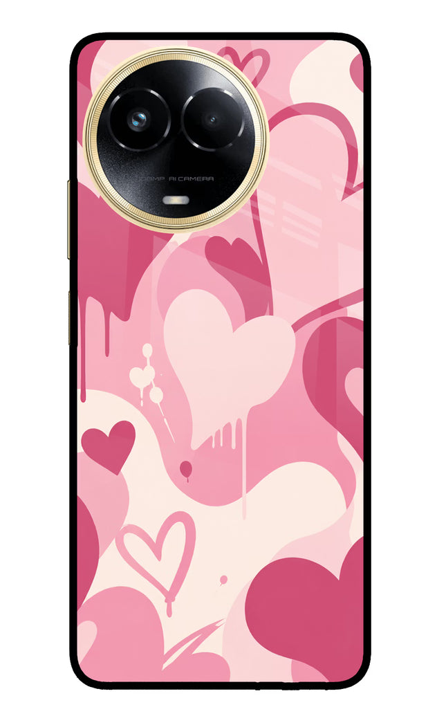 Hearty case Realme 11 5G/11X 5G/C67 Glass Case