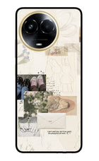 Soft Aesthetic Realme 11 5G/11X 5G/C67 Glass Case