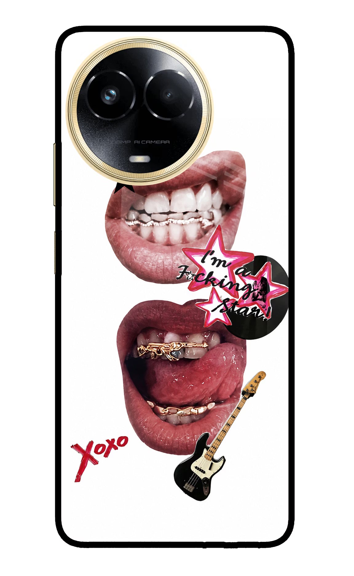 Rockstar Realme 11 5G/11X 5G/C67 Glass Case