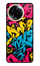 Graffiti Vibe Realme 11 5G/11X 5G/C67 Glass Case