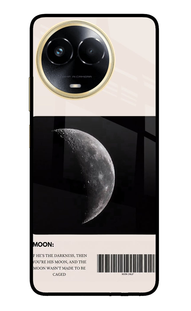 Moon Phase Realme 11 5G/11X 5G/C67 Glass Case
