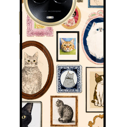 Mirror Cats Realme 11 5G/11X 5G/C67 Glass Case