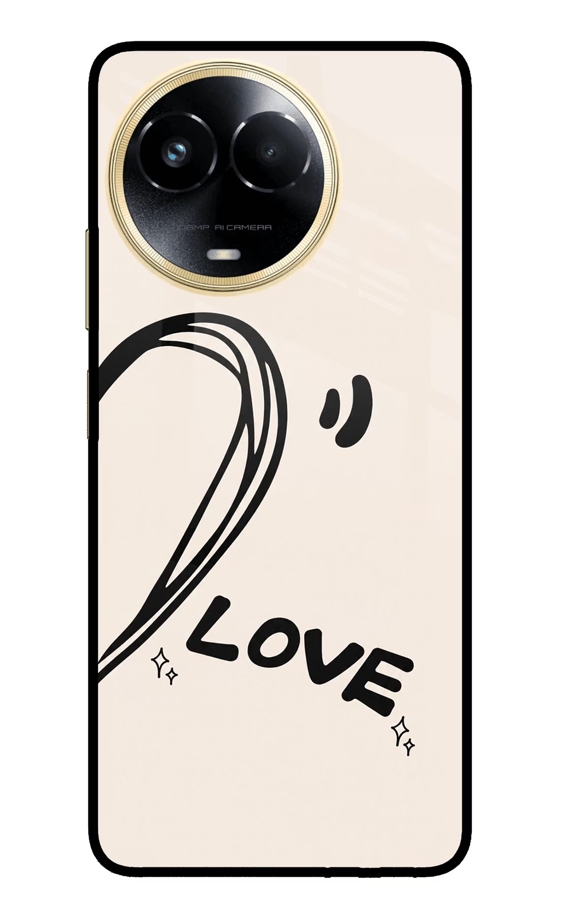 Soul Line Realme 11 5G/11X 5G/C67 Glass Case