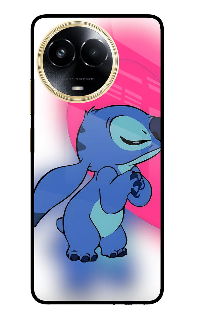 Stitch Hug Realme 11 5G/11X 5G/C67 Glass Case