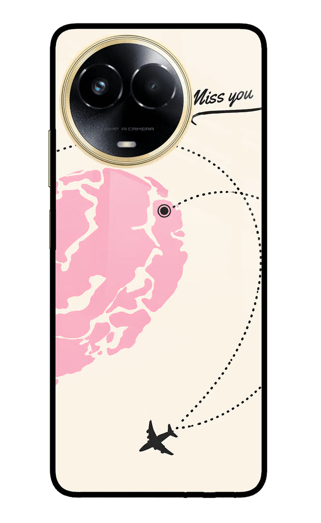 Miss Orbit Realme 11 5G/11X 5G/C67 Glass Case