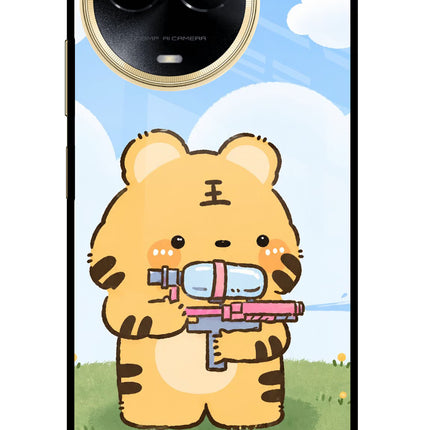 Tiger Treat Realme 11 5G/11X 5G/C67 Glass Case