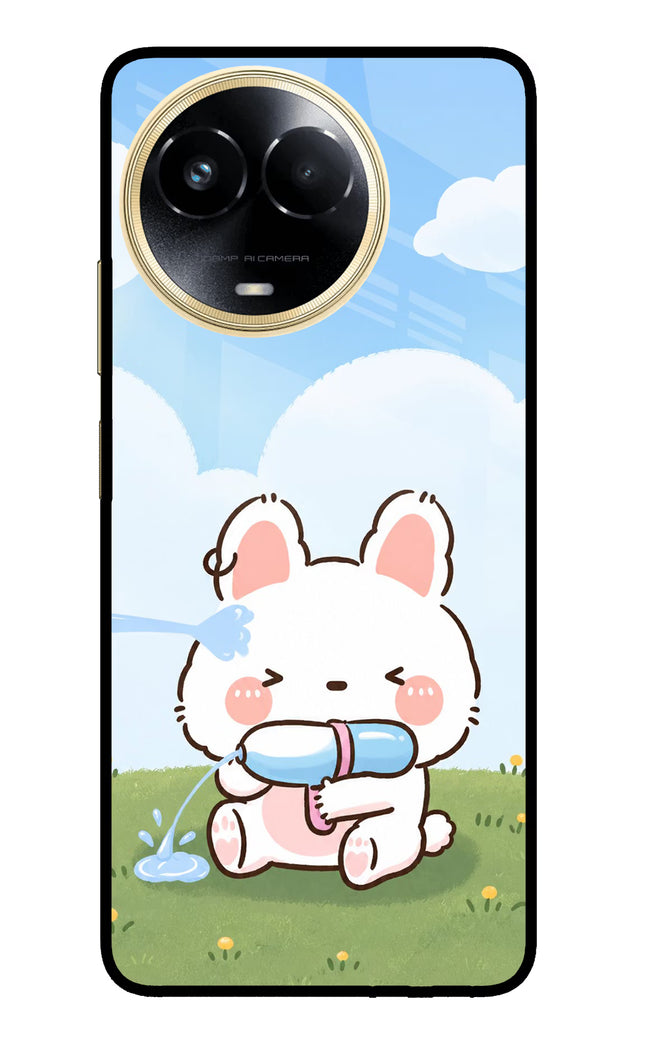 Bunny Treat Realme 11 5G/11X 5G/C67 Glass Case