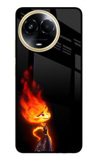 Ember Flame Realme 11 5G/11X 5G/C67 Glass Case