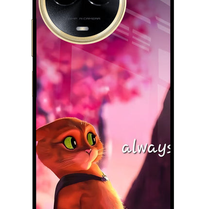 Always Cat Realme 11 5G/11X 5G/C67 Glass Case