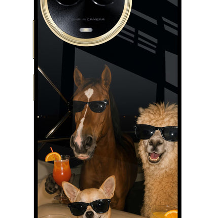 Party Squad Realme 11 5G/11X 5G/C67 Glass Case