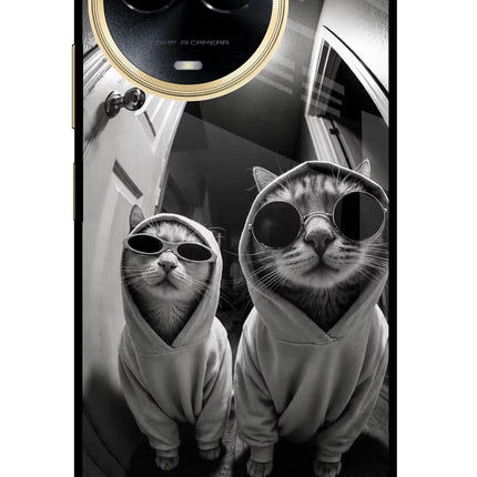 Hood Cats Realme 11 5G/11X 5G/C67 Glass Case