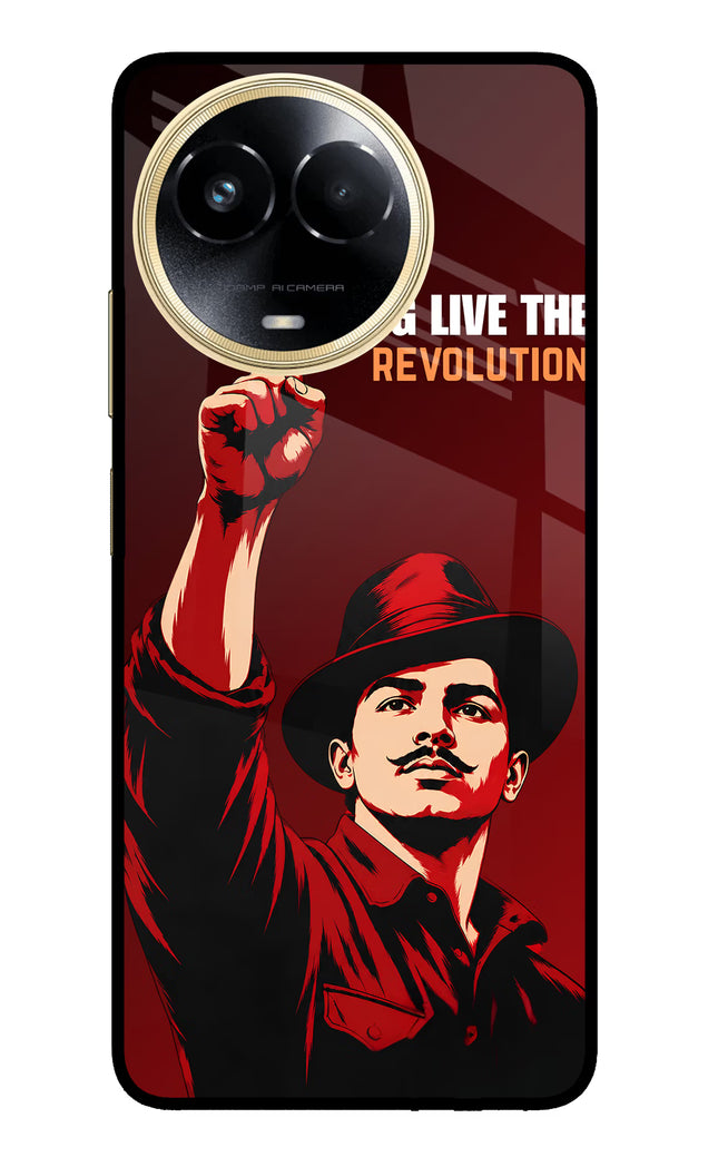 Bhagat Singh Revolution Realme 11 5G/11X 5G/C67 Glass Case