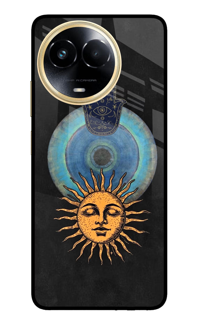 Divine Sun Realme 11 5G/11X 5G/C67 Glass Case