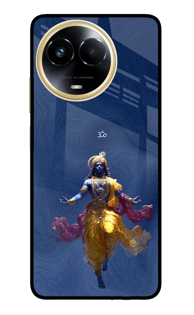 Cosmic Krishna Realme 11 5G/11X 5G/C67 Glass Case