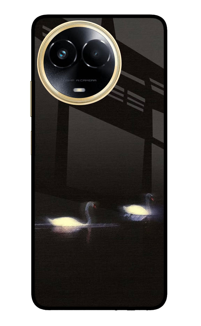 Silent Swans Realme 11 5G/11X 5G/C67 Glass Case