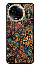 Folk Print Realme 11 5G/11X 5G/C67 Glass Case