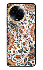 White Mayura Realme 11 5G/11X 5G/C67 Glass Case
