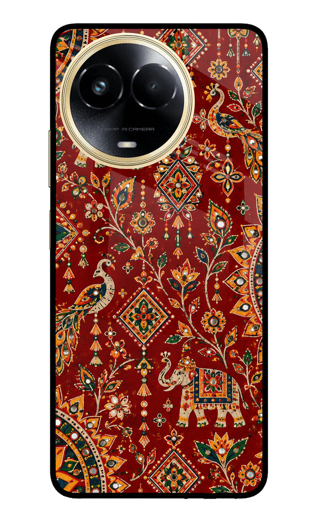 Laal Riwaaz Realme 11 5G/11X 5G/C67 Glass Case
