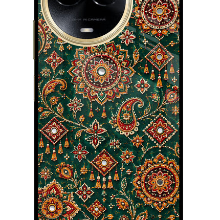 Green Pataka Realme 11 5G/11X 5G/C67 Glass Case