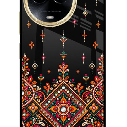 Noir Mehfil Realme 11 5G/11X 5G/C67 Glass Case