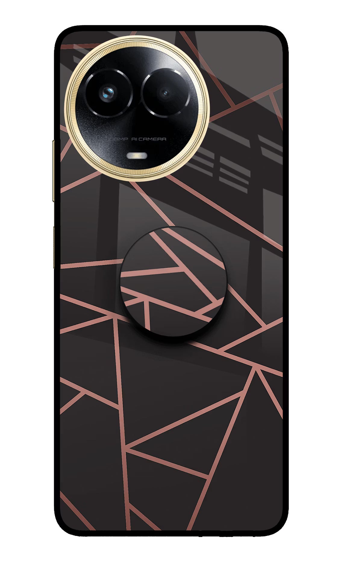 Geometric Pattern Realme 11 5G/11X 5G/C67 Pop Case by Casekaro