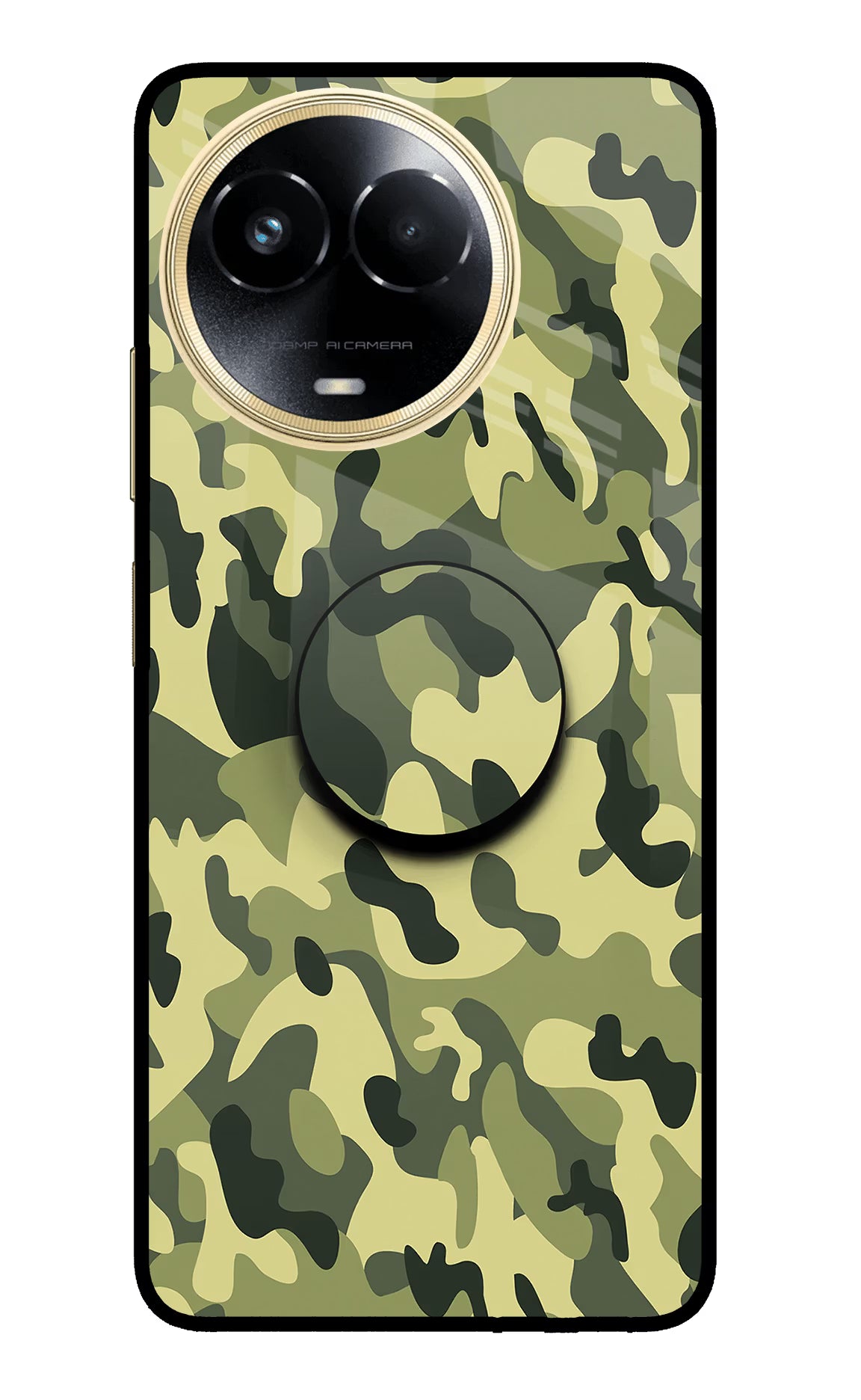 Camouflage Realme 11 5G/11X 5G/C67 Pop Case by Casekaro