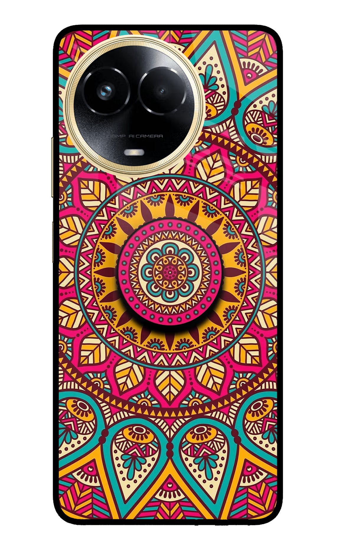 Mandala Realme 11 5G/11X 5G/C67 Pop Case by Casekaro