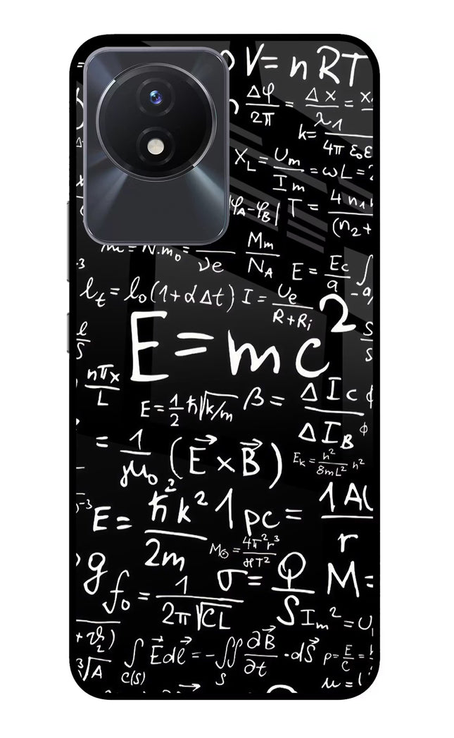 Physics Formula Vivo Y02/Y02T Glass Case Back Cover by Casekaro