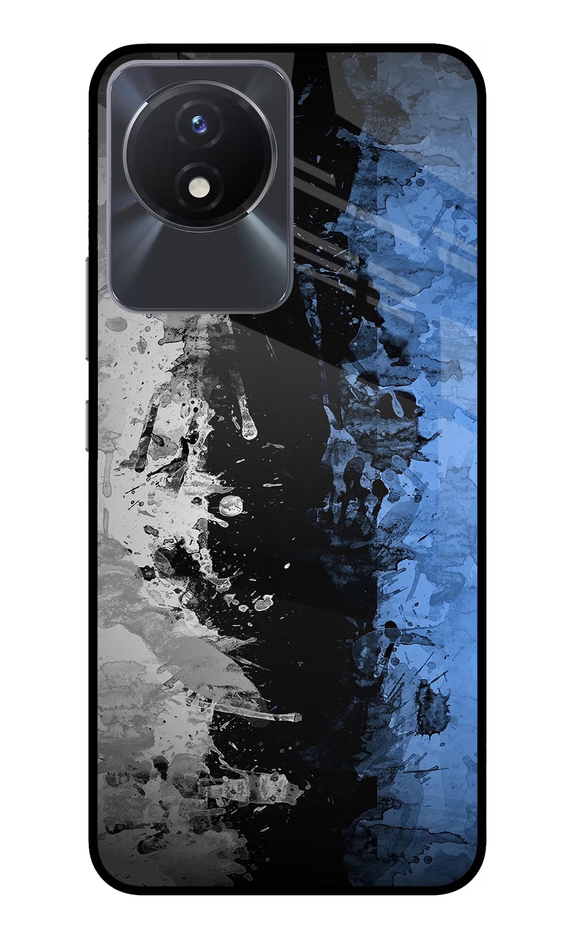 Artistic Design Vivo Y02/Y02T Glass Case Back Cover by Casekaro