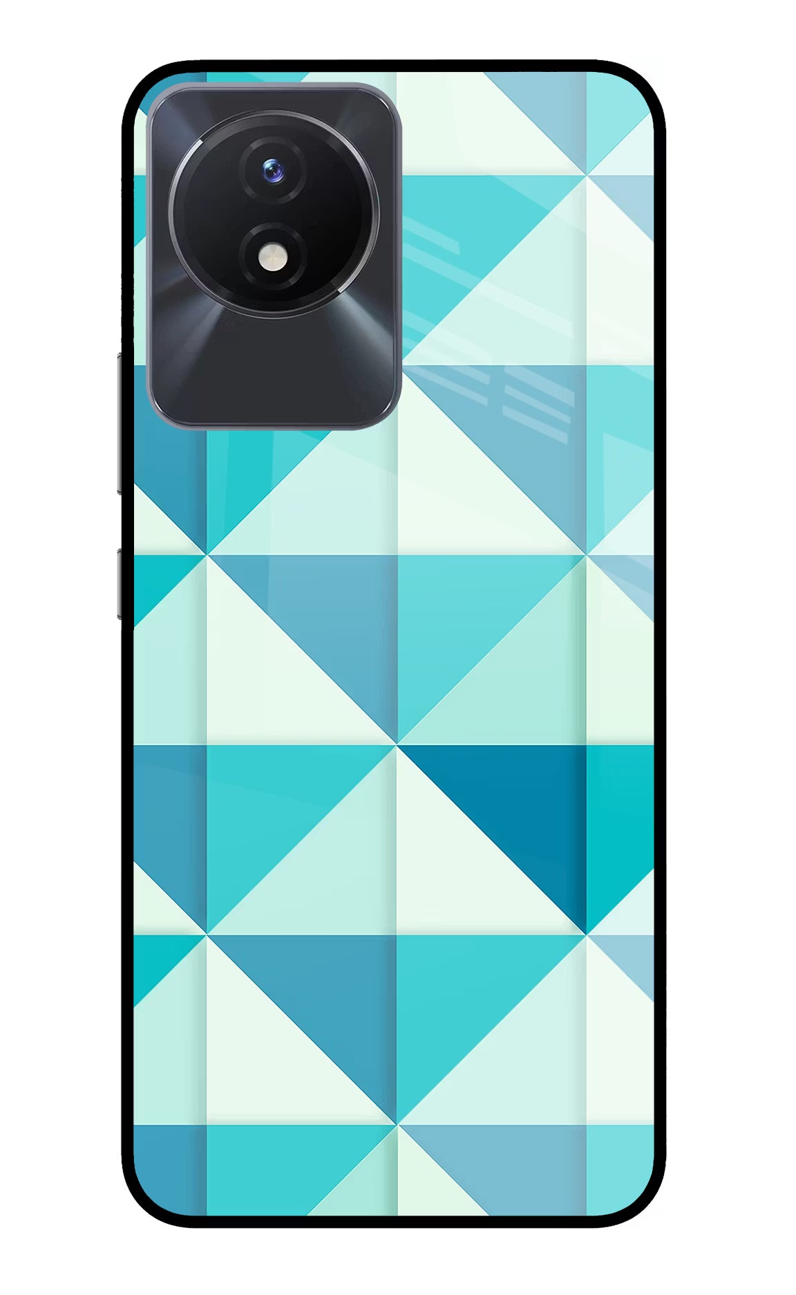 Abstract Vivo Y02/Y02T Glass Case