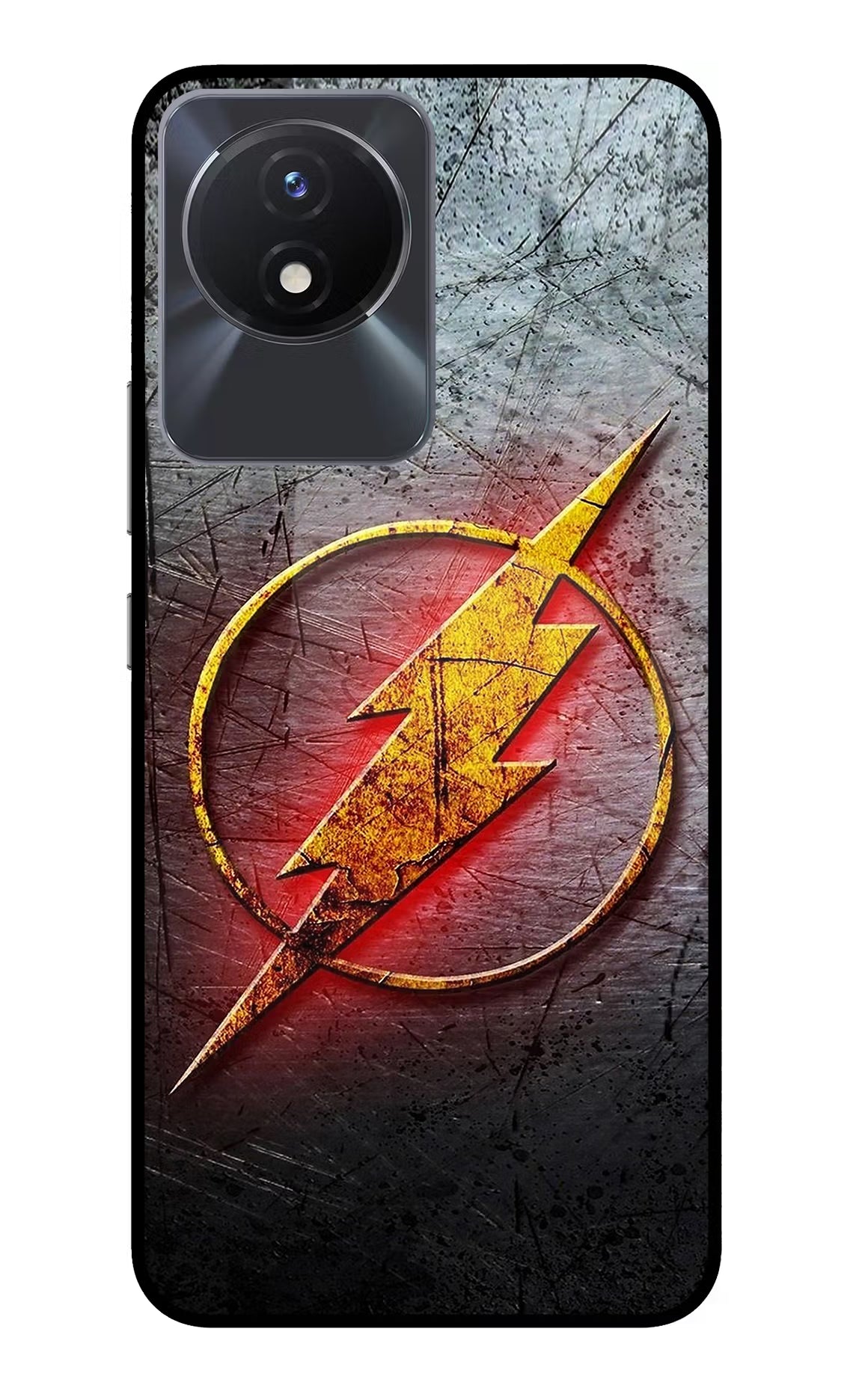 Flash Vivo Y02/Y02T Glass Case Back Cover by Casekaro