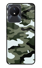 Camouflage Vivo Y02/Y02T Glass Case