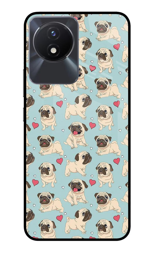 Pug Dog Vivo Y02/Y02T Glass Case