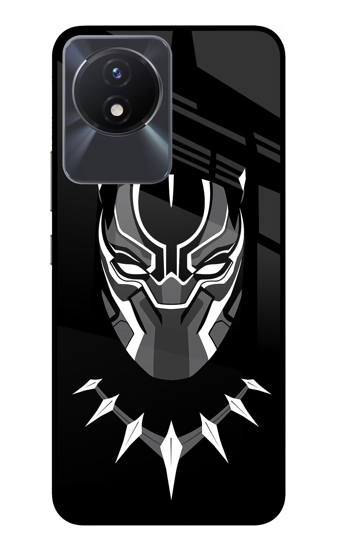 Black Panther Vivo Y02/Y02T Glass Case