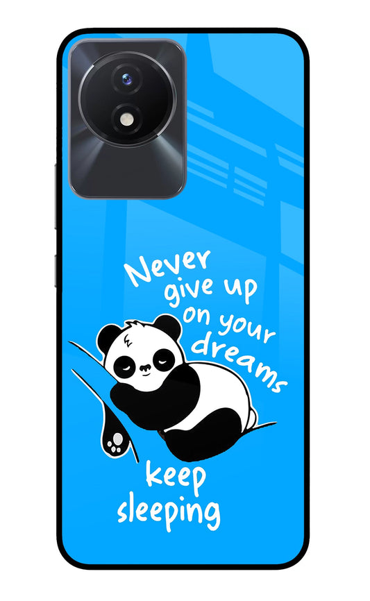 Keep Sleeping Vivo Y02/Y02T Glass Case