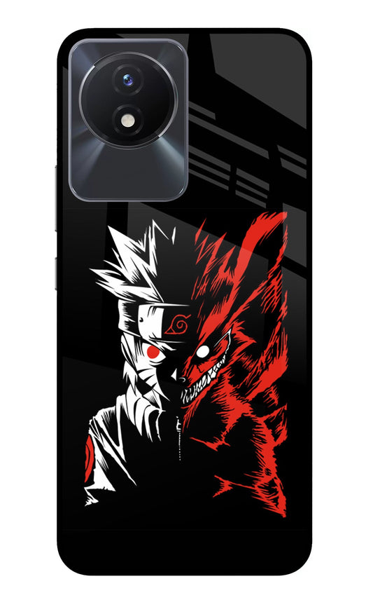 Naruto Two Face Vivo Y02/Y02T Glass Case