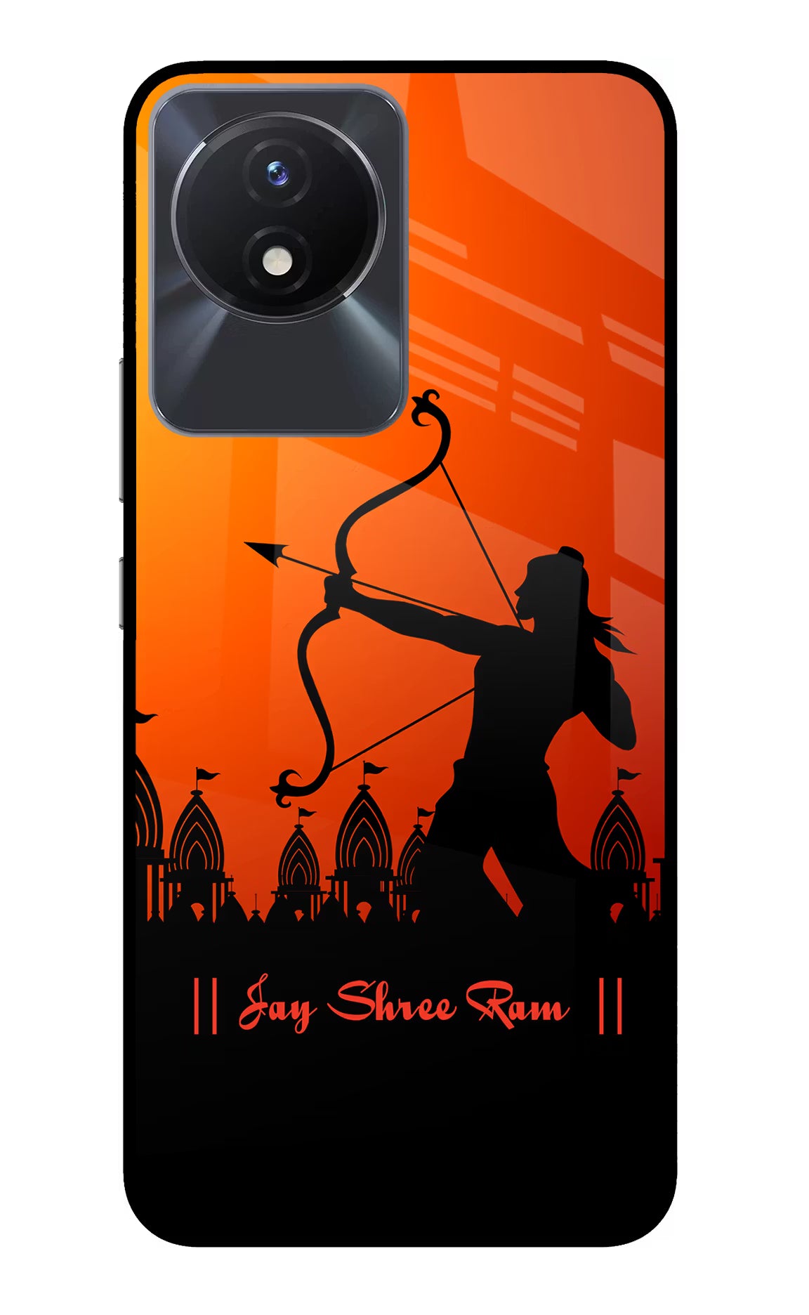 Lord Ram - 4 Vivo Y02/Y02T Glass Case